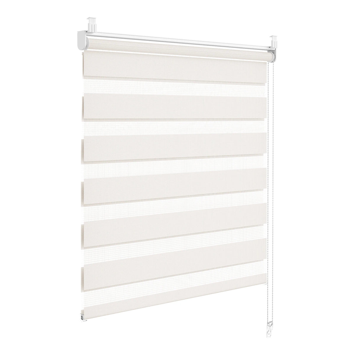 Duo rolgordijn zonder boren – Dag en nacht – Klembevestiging – 150 cm hoog