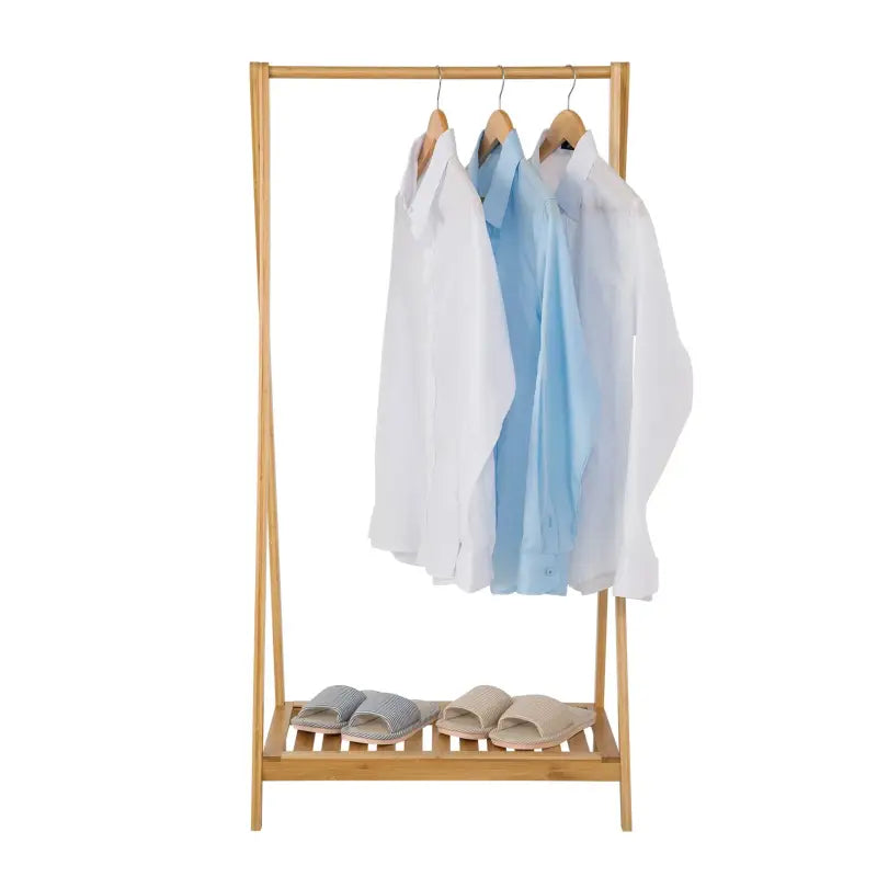 BukkitBow - Bamboe Kledingrek / Kaptstok - Natuurlijke