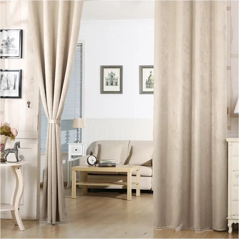 Lichtglanzende verduisteringsgordijnen van BukkitBow, 135cm breed, thermisch ontwerp, set van 2, diverse lengtes, elegant en functioneel.