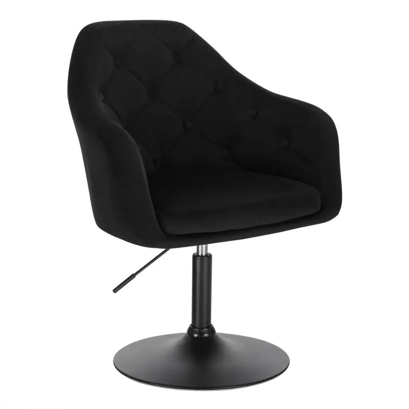 Luxe barkruk van BukkitBow met kunstleer of fluweel, draaibaar en verstelbaar, in een stijlvolle zithoogte van 46,5-62,5 cm.