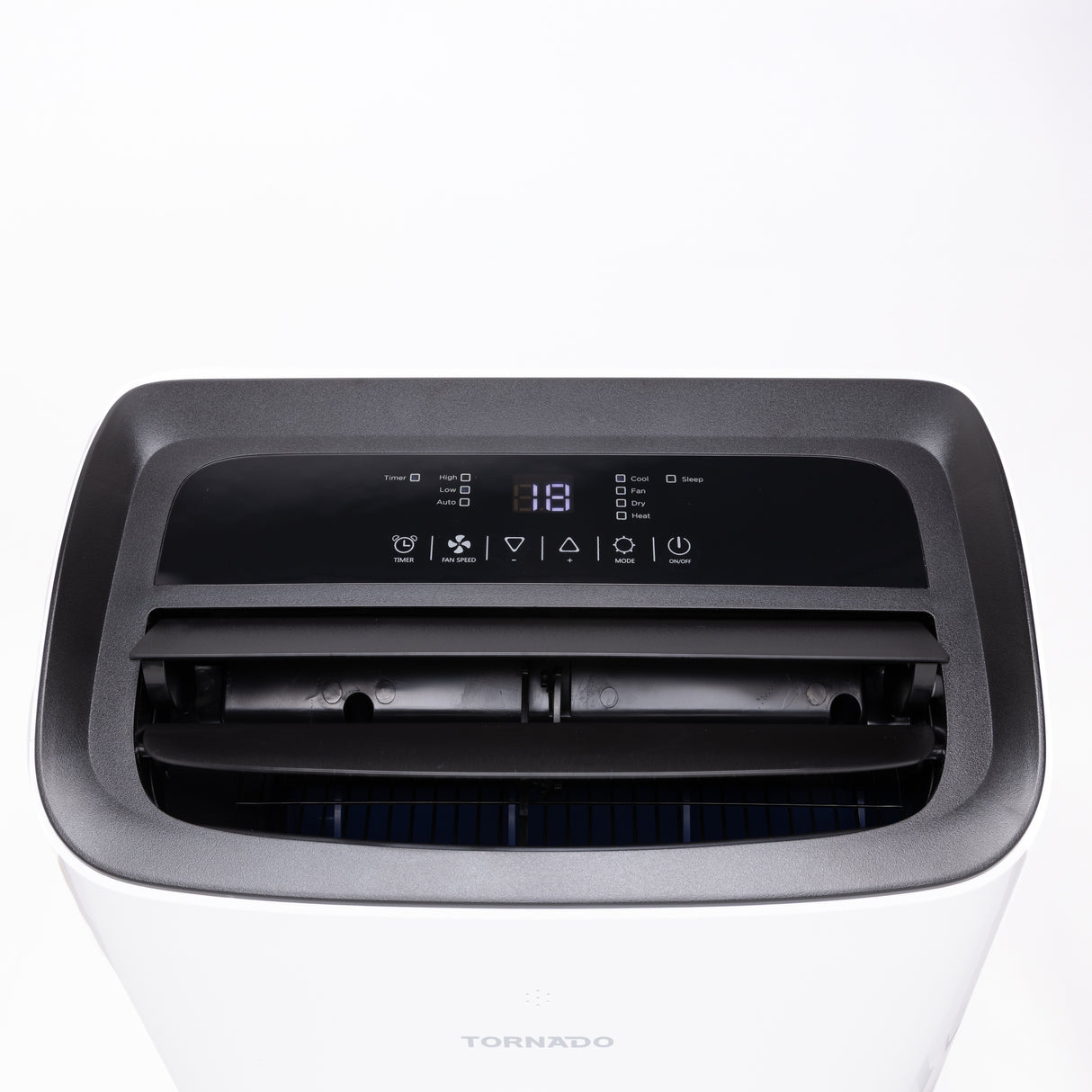 Mobiele airconditioner BukkitBow met warmtepomp, Wi-Fi, afvoerslang en raamkit, 12.000 BTU, voor koele en verwarmde ruimtes