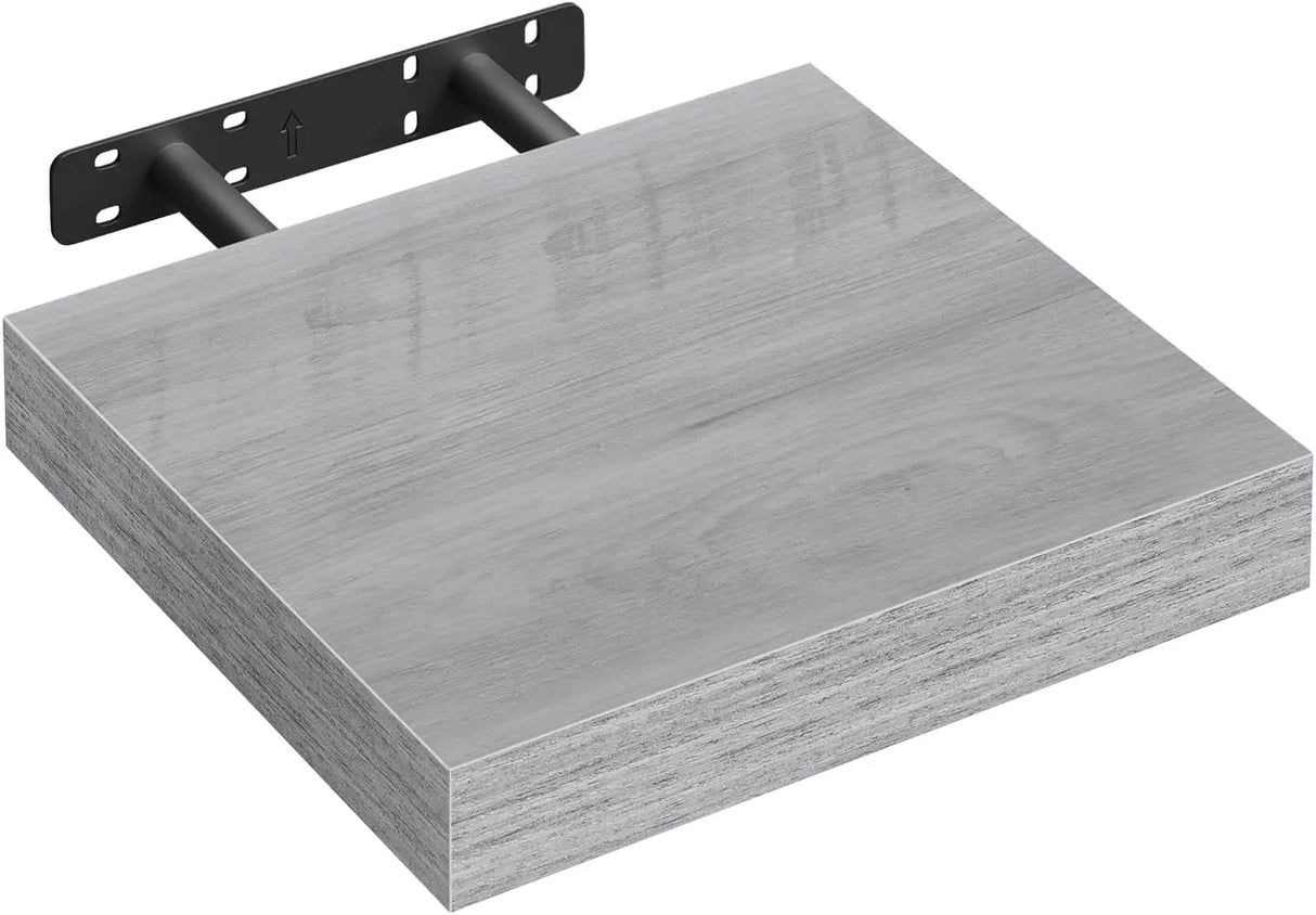 BukkitBow - Moderne Zwevende Wandplank - Verborgen Bevestiging - Houtlook