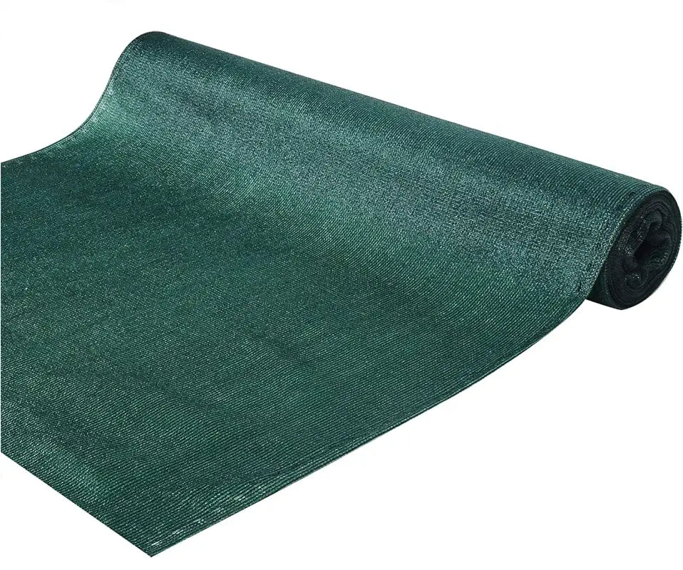 Groen BukkitBow privacyscherm van 150g/m² met 85% schaduwend, temperatuurbestendig, inclusief kabelbinders voor privacy en bescherming