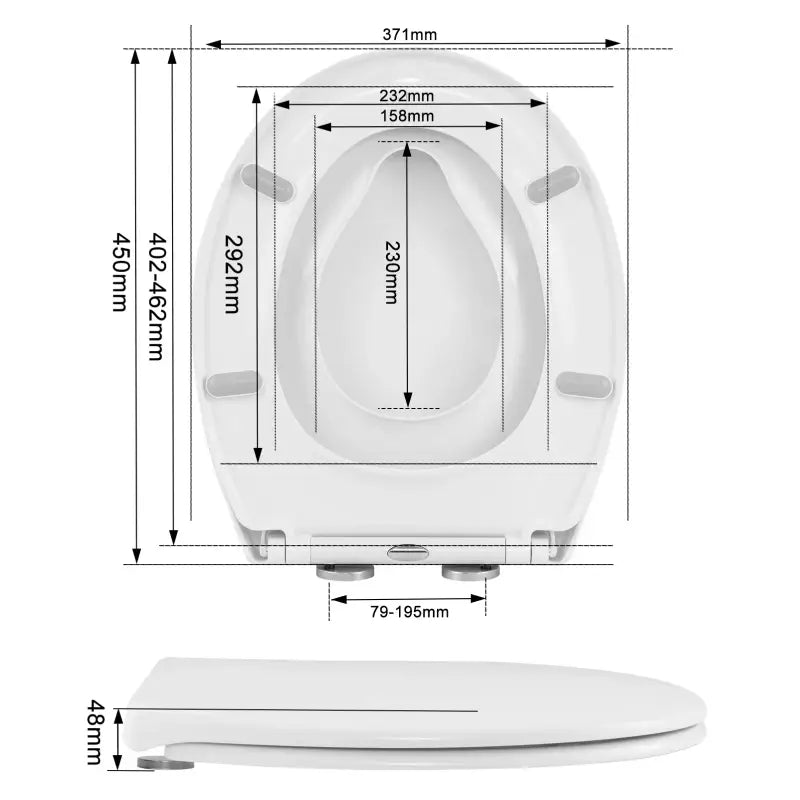 BukkitBow toiletbril met softclose en afneembaar kinderzitje, antibacterieel en comfortabel voor gebruik in de badkamer.
