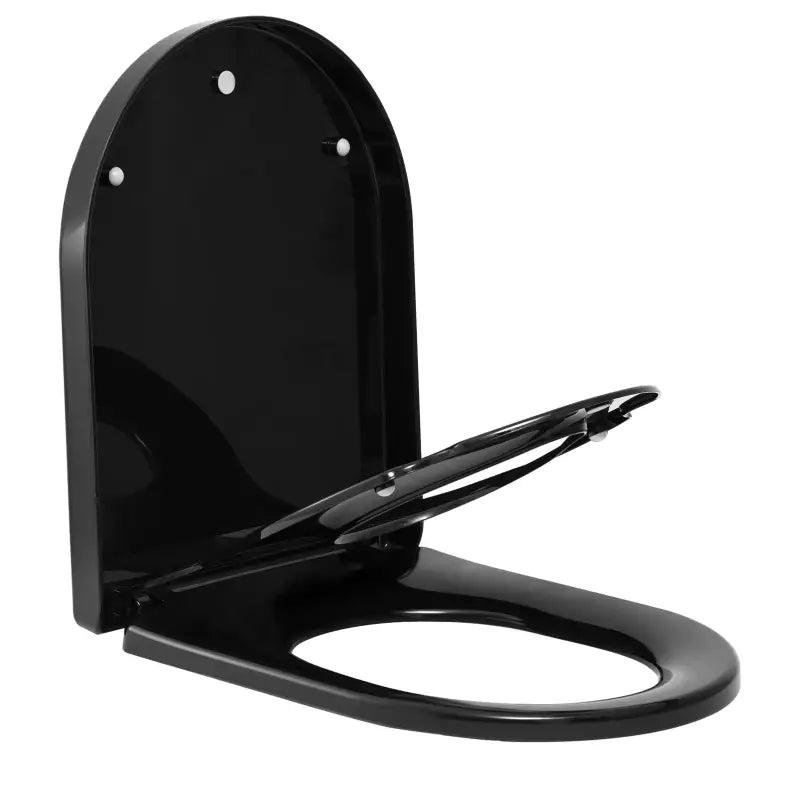 BukkitBow toiletbril met softclose en magnetisch kinderzitje, antibacterieel en comfortabel voor kinderen, geschikt voor badkamer.
