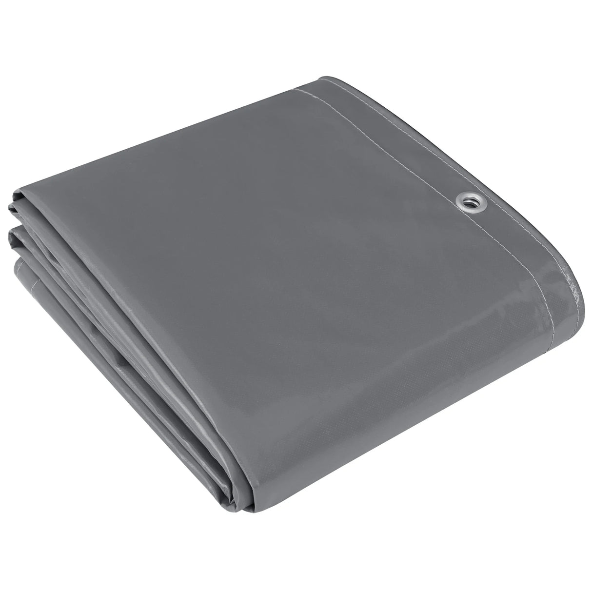 BukkitBow universeel PVC afdekzeil met gegalvaniseerde oogjes, UV-bestendig en waterdicht, voor bescherming van objecten.