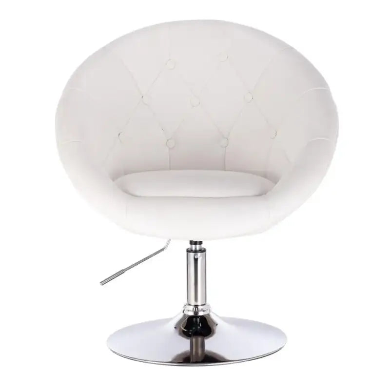 BukkitBow verstelbare barkruk met verchroomd staal, synthetisch leer of fluweel, ergonomisch ontwerp en armsteun, zithoogte 45-57cm.