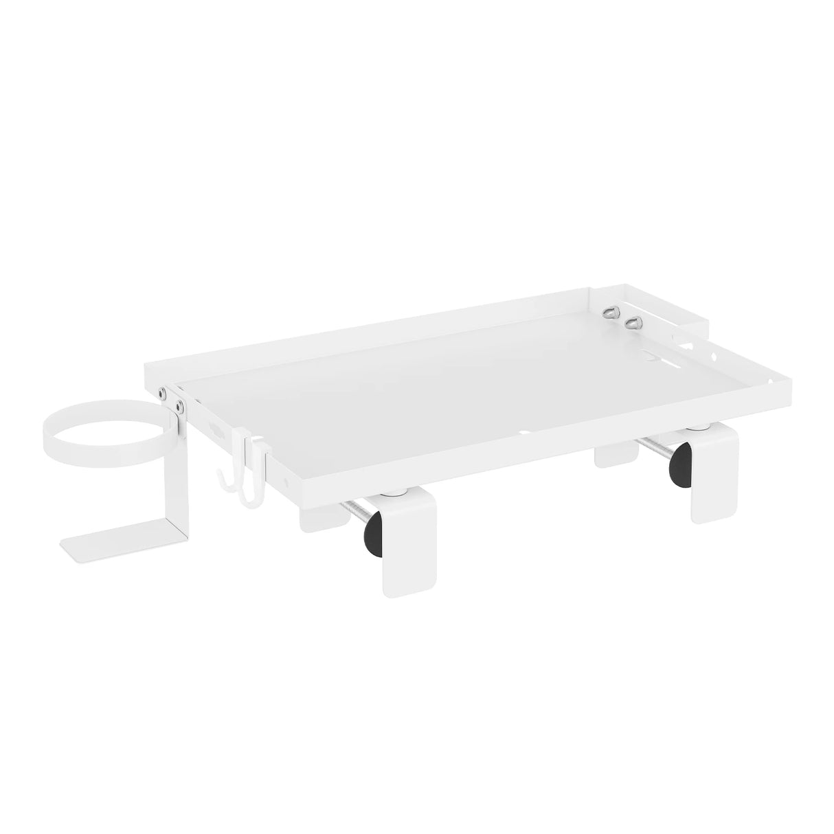 BukkitBow - Verstelbare Bedplank Laptopstandaard met Bekerhouder en Telefoonhouder