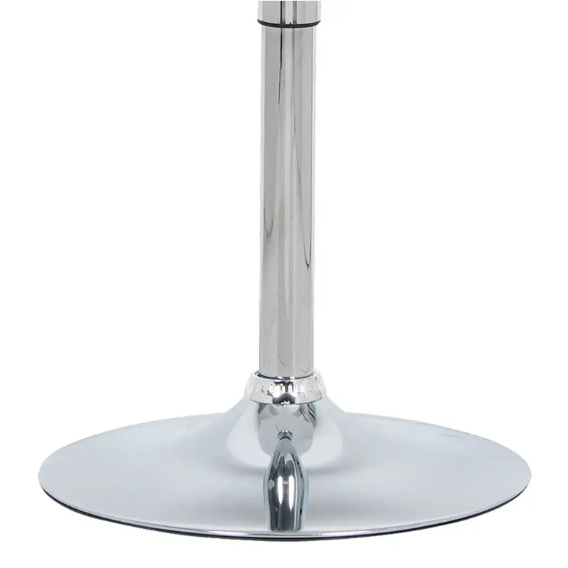 Verstelbare vierkante bartafel van BukkitBow, zwart of wit, 60cm diameter, geschikt voor bars en keukens.
