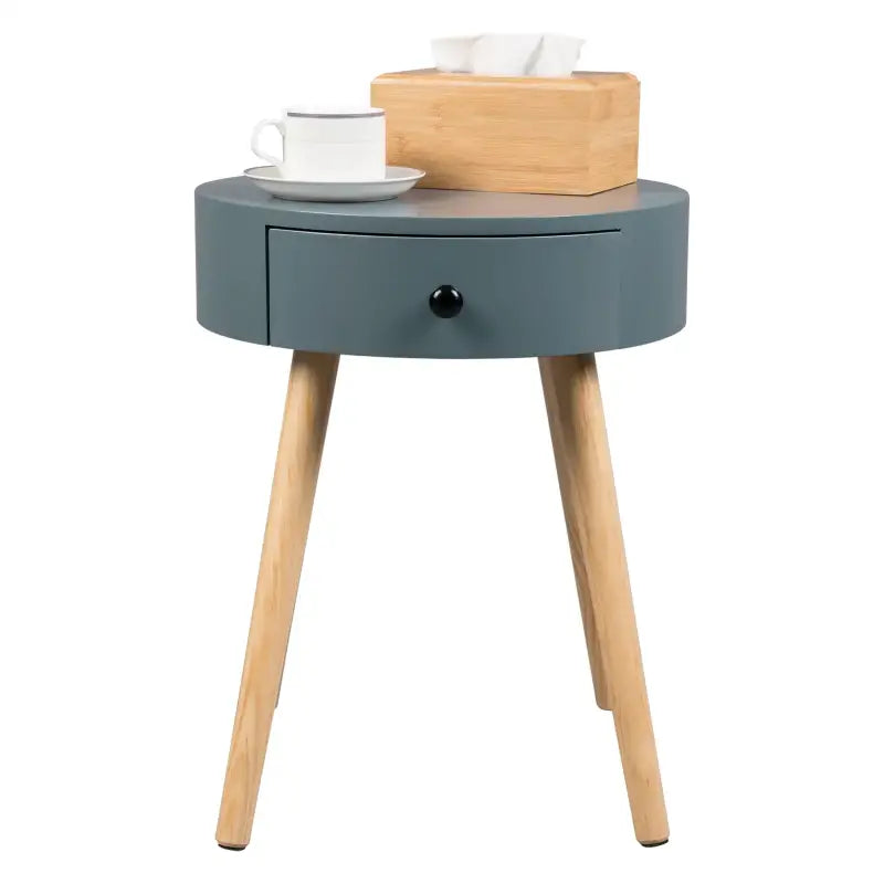 BukkitBow - Compact Nachtkastje met Lade - MDF en Massief