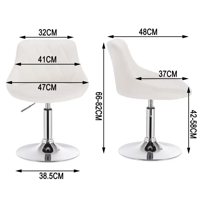 BukkitBow - Industriële Barkruk met Rugleuning