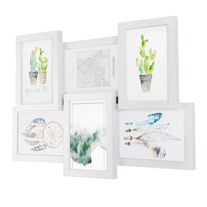 BukkitBow - MDF 3D Fotolijst Collage - Klassiek Ontwerp