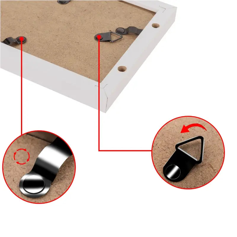 BukkitBow - MDF 3D Fotolijst Collage - Klassiek Ontwerp