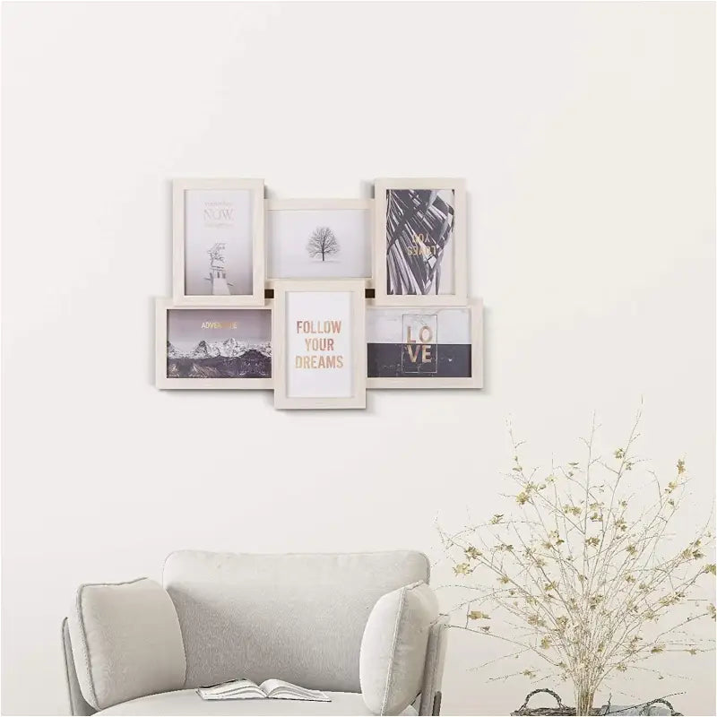 BukkitBow - MDF 3D Fotolijst Collage - Klassiek Ontwerp