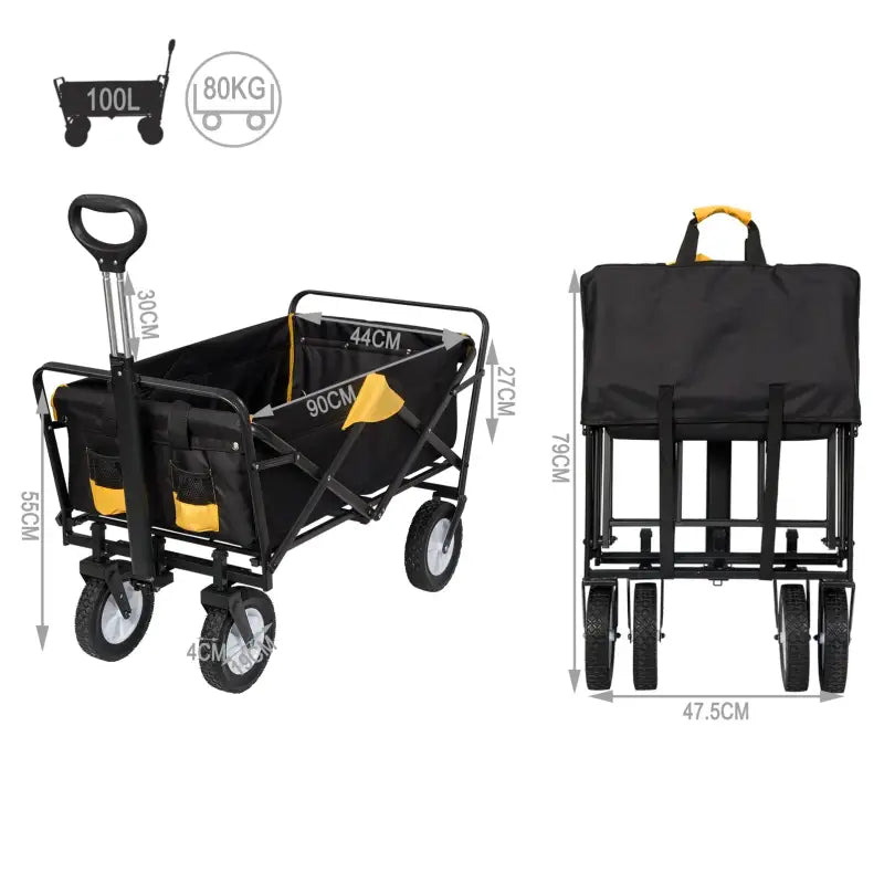 BukkitBow - Opvouwbare Bolderkar - Inklapbare Handkar