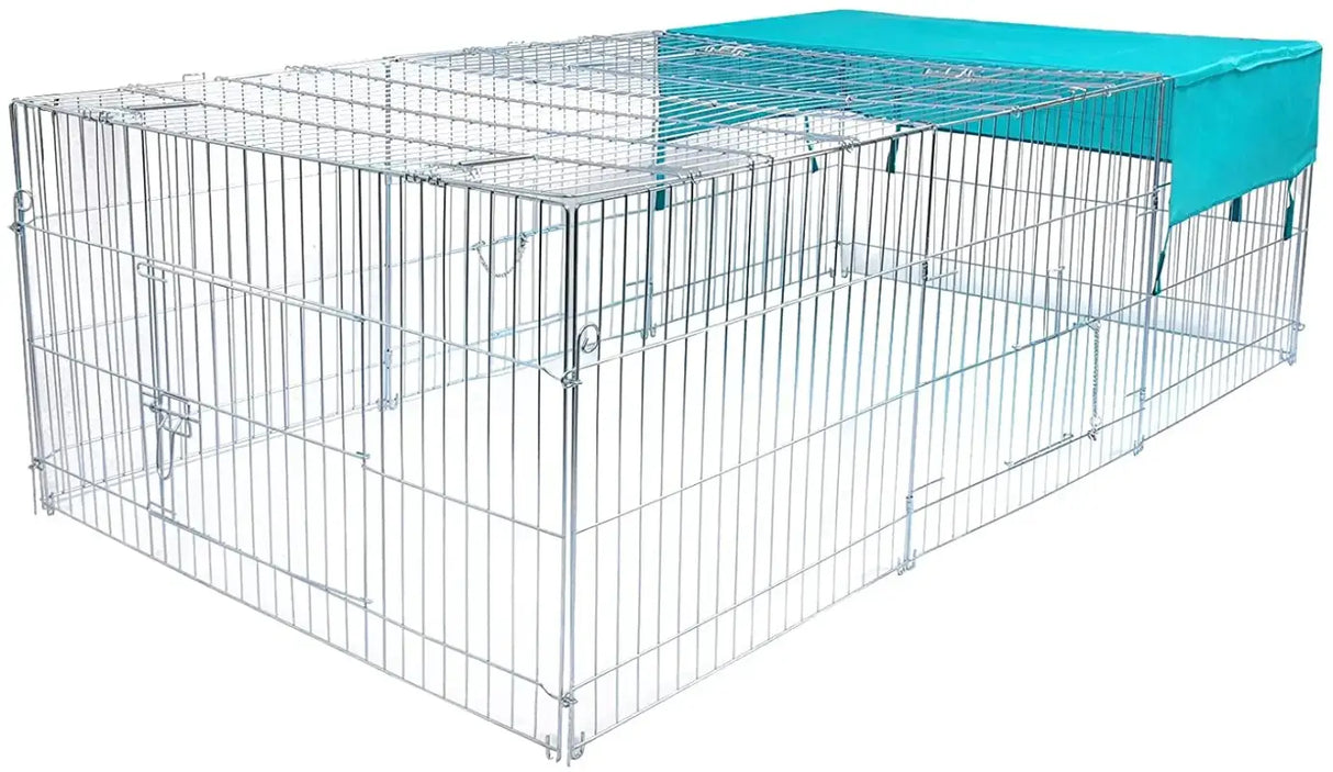 BukkitBow - Opvouwbare Metalen Dierenkooi - Met 3 Deuren