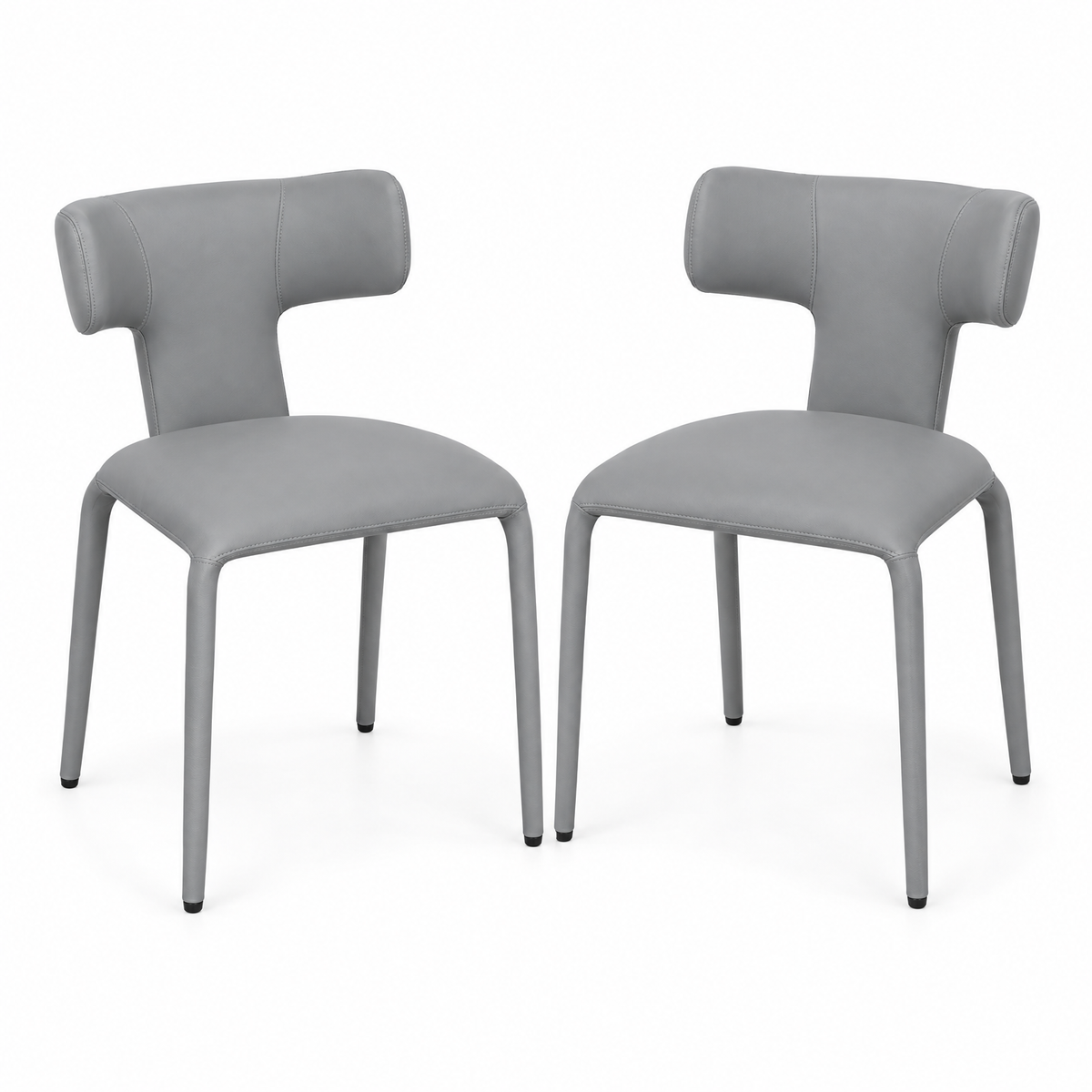eetkamerstoelen set van 2 productfoto op neutrale achtergrond