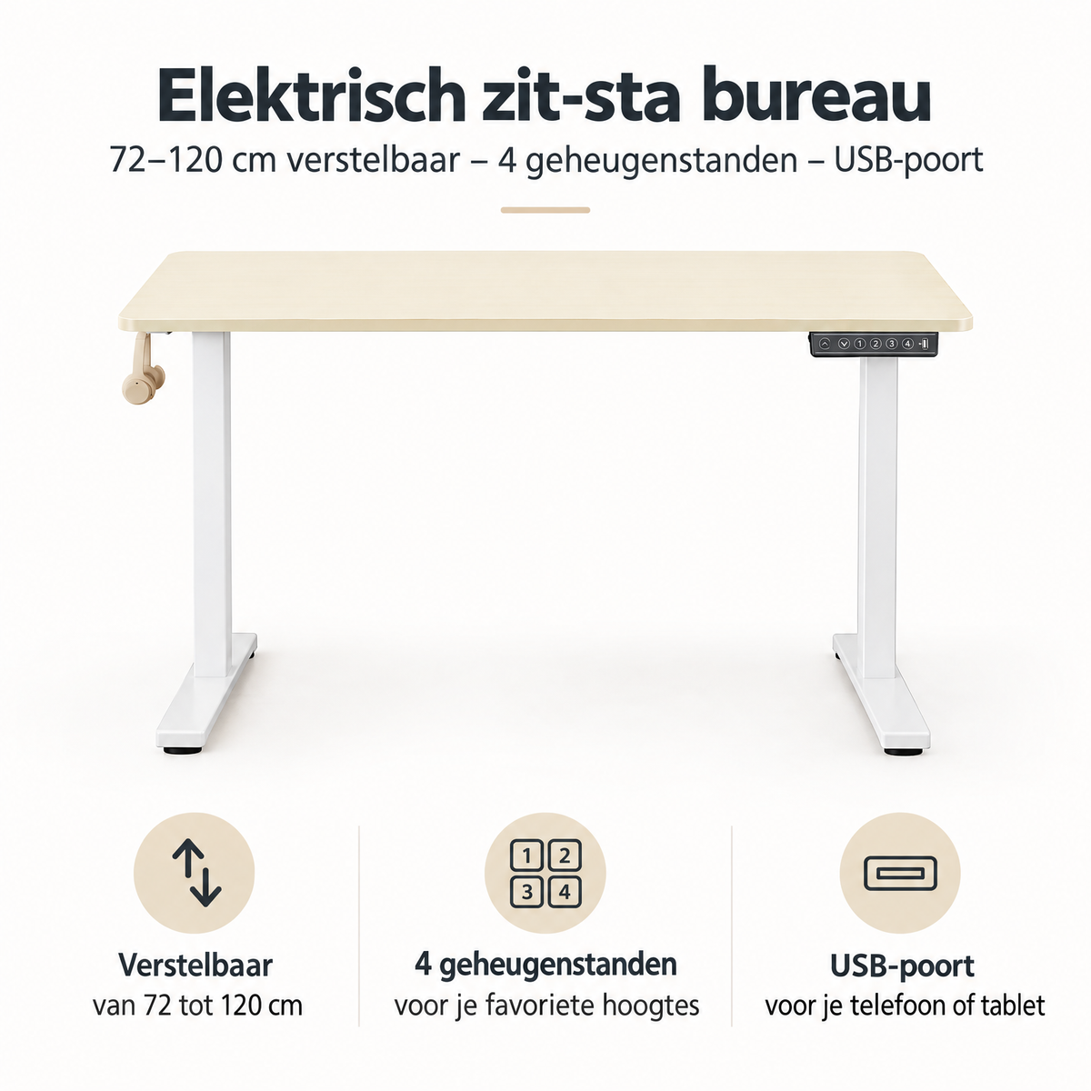 Belangrijkste voordelen en eigenschappen van elektrisch zit-sta bureau