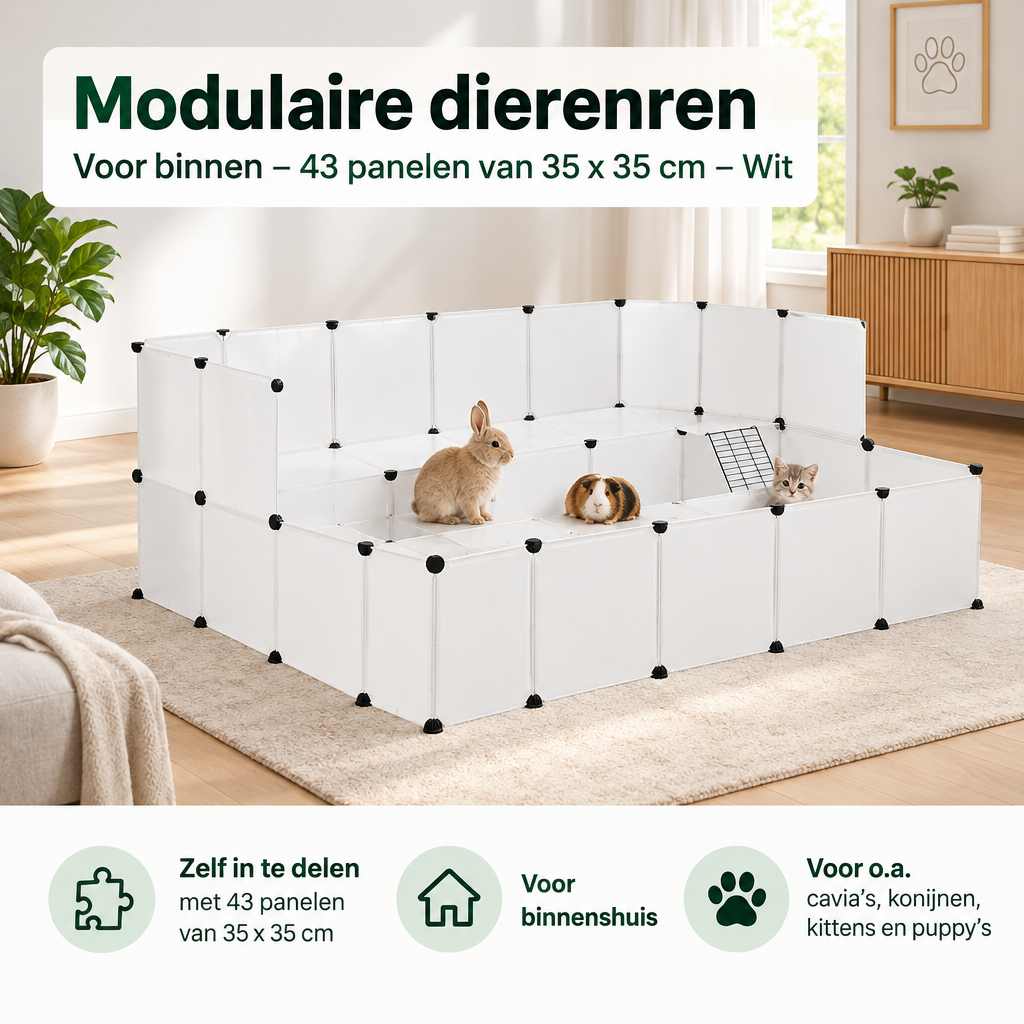 Praktische toepassing en keuzehulp voor modulaire dierenren
