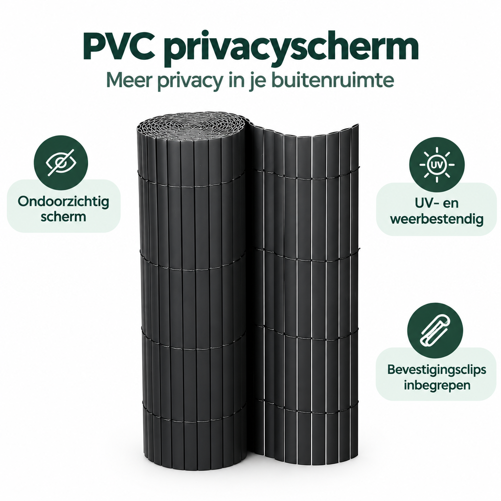 Belangrijkste voordelen en eigenschappen van PVC privacyscherm