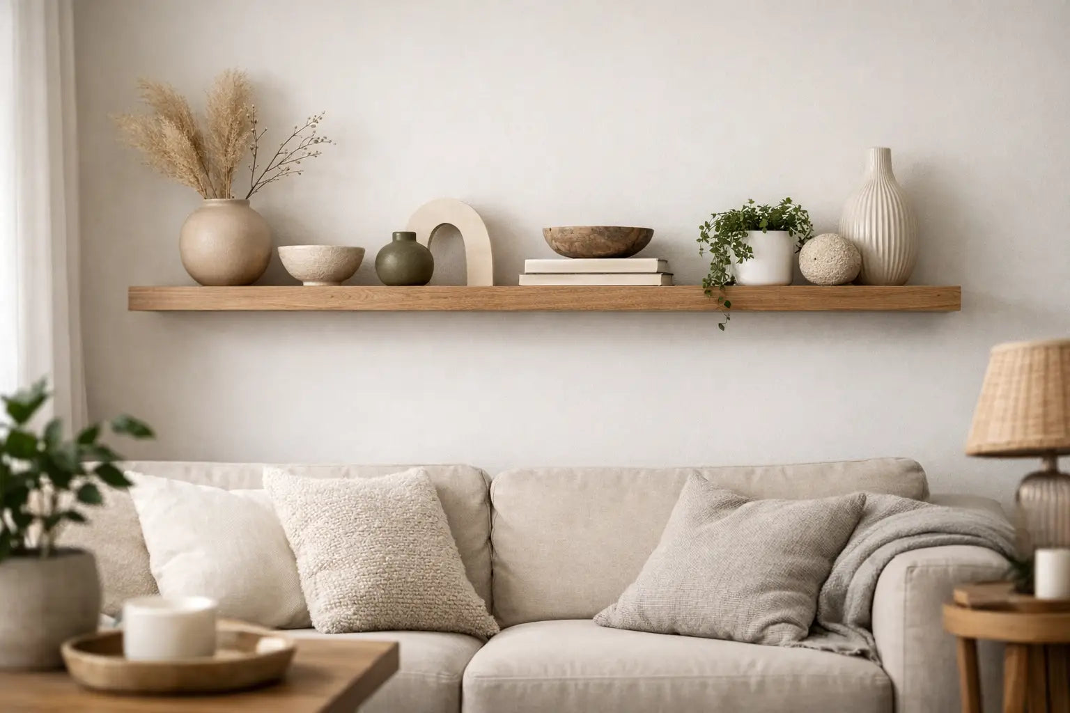Wandplank woonkamer stylen zonder gedoe