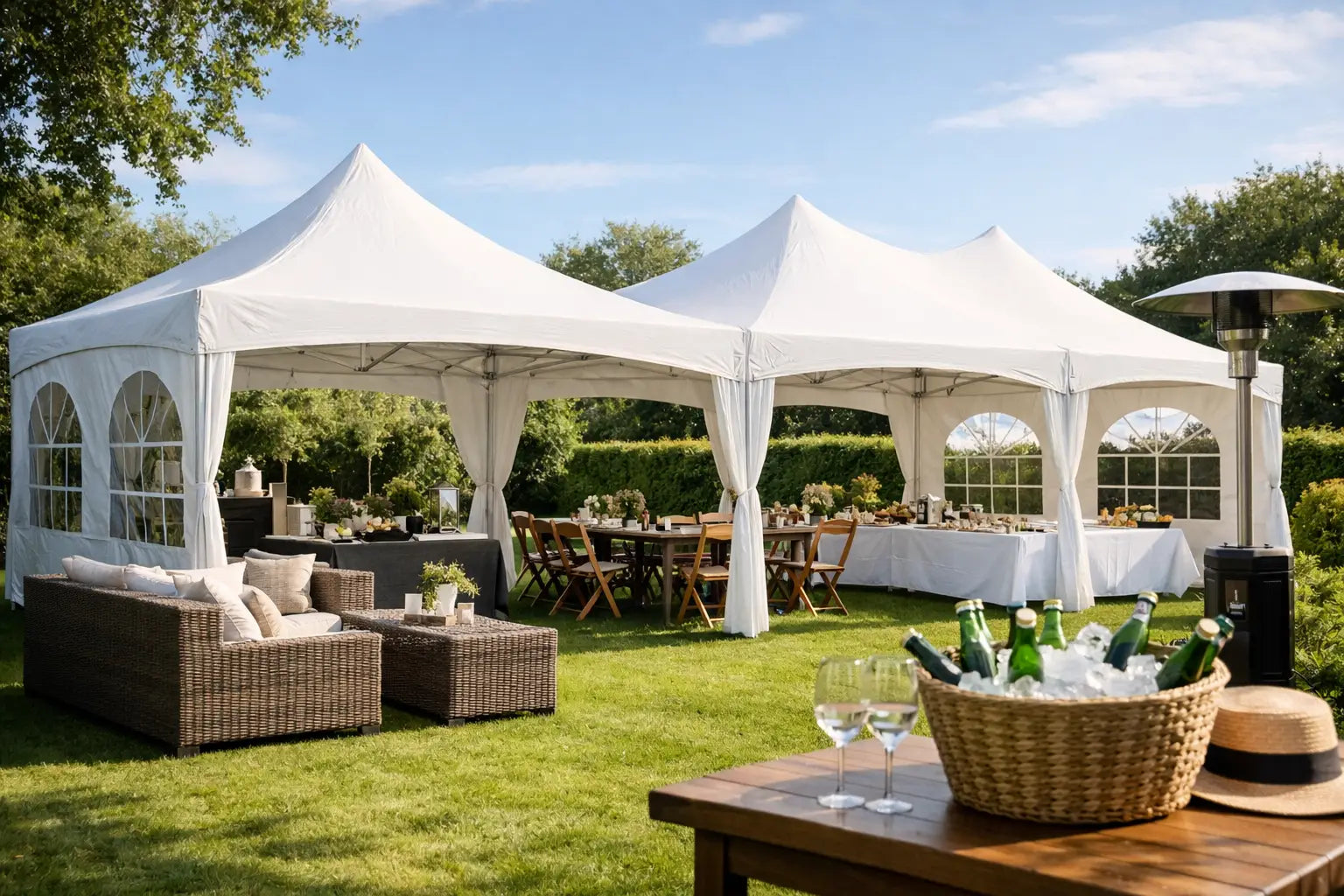 Dubbele partytent kopen? Hier let je op