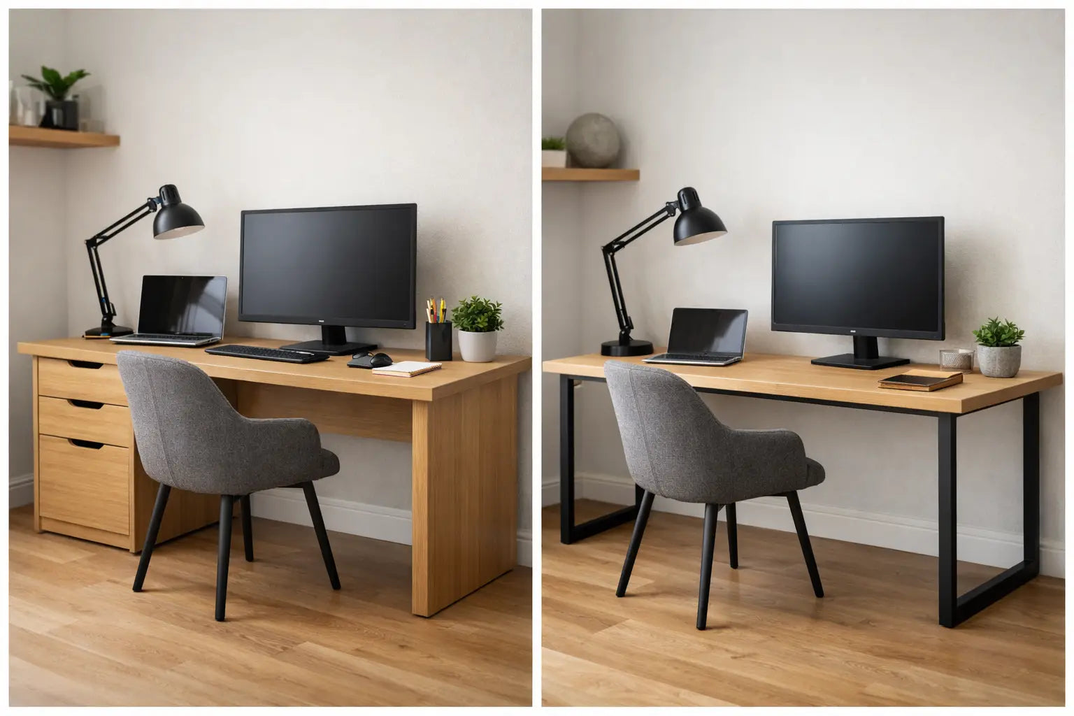 Bureau met lades of zonder: wat kies je?