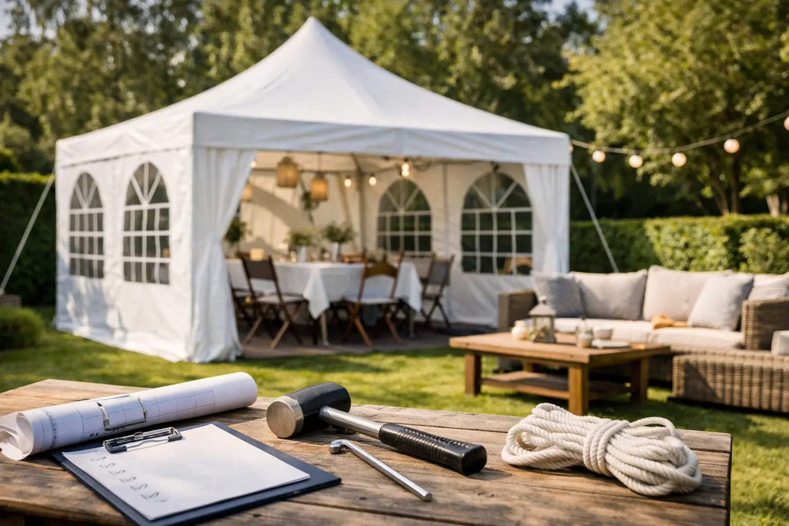 Partytent kopen? Hier let je echt op