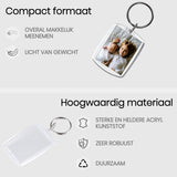 BukkitBow - Schlüsselanhänger mit Fotohalter - 10er-Set