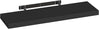 Zwevende wandplank – Blinde bevestiging – Wit of zwart – 25 tot 120 cm