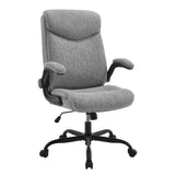 Bureaustoel met opklapbare armleuningen – Schommelfunctie – Zithoogte 47–54,5 cm