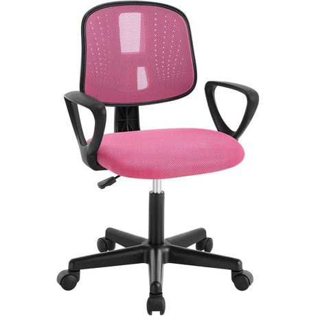 Kinderbureaustoel van BukkitBow met verstelbare zithoogte, meebewegende rugleuning en mesh voor comfort en ondersteuning.