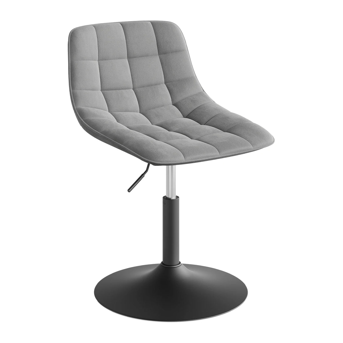 Make-up kruk – Met rugleuning – 360° draaibaar – Zithoogte 38–49,5 cm