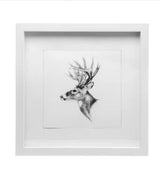 EUGAD 3D Photo Frame Glass Wall Wooden Photo Frame with Mount Paper for Collage Decorative Wall Background