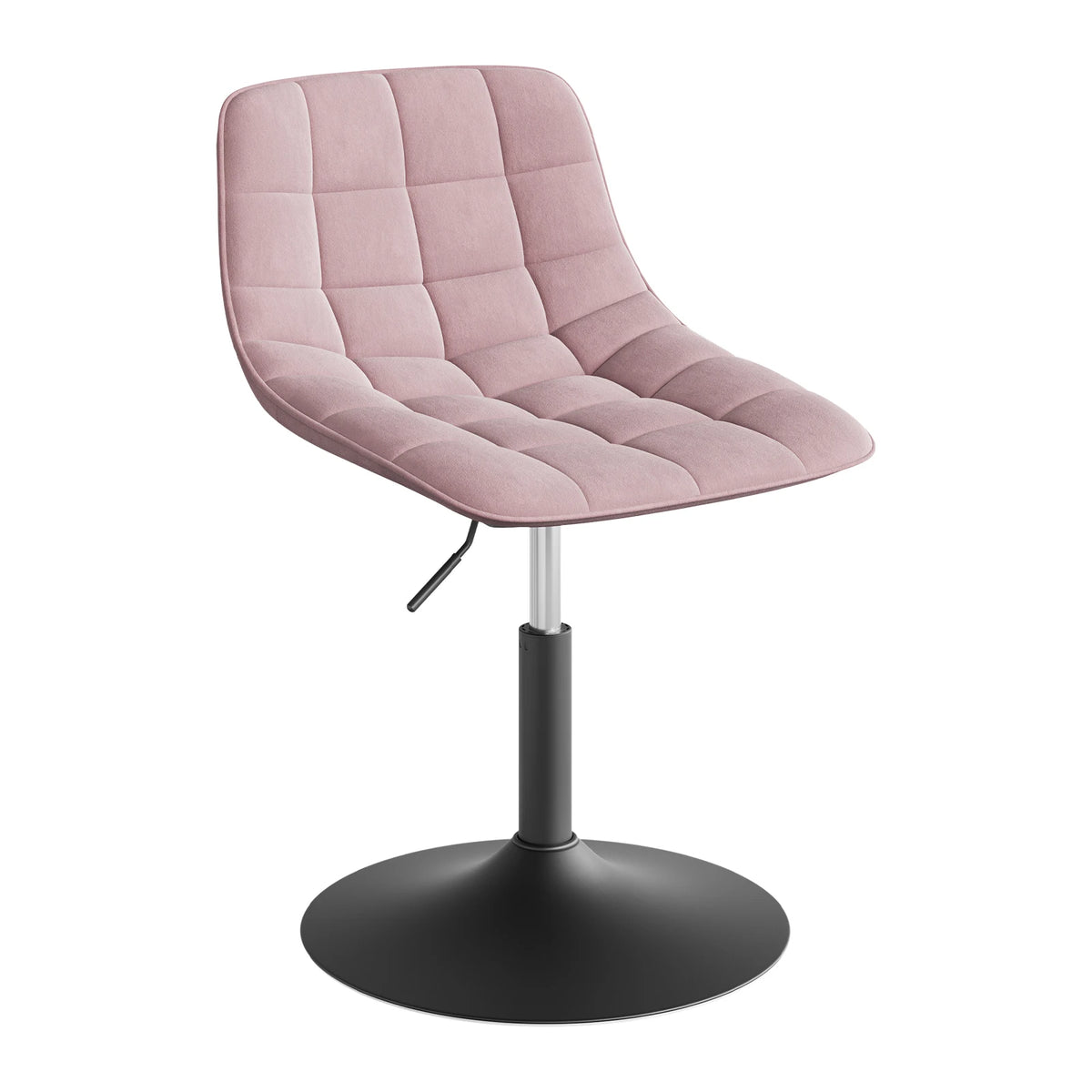Make-up kruk – Met rugleuning – 360° draaibaar – Zithoogte 38–49,5 cm