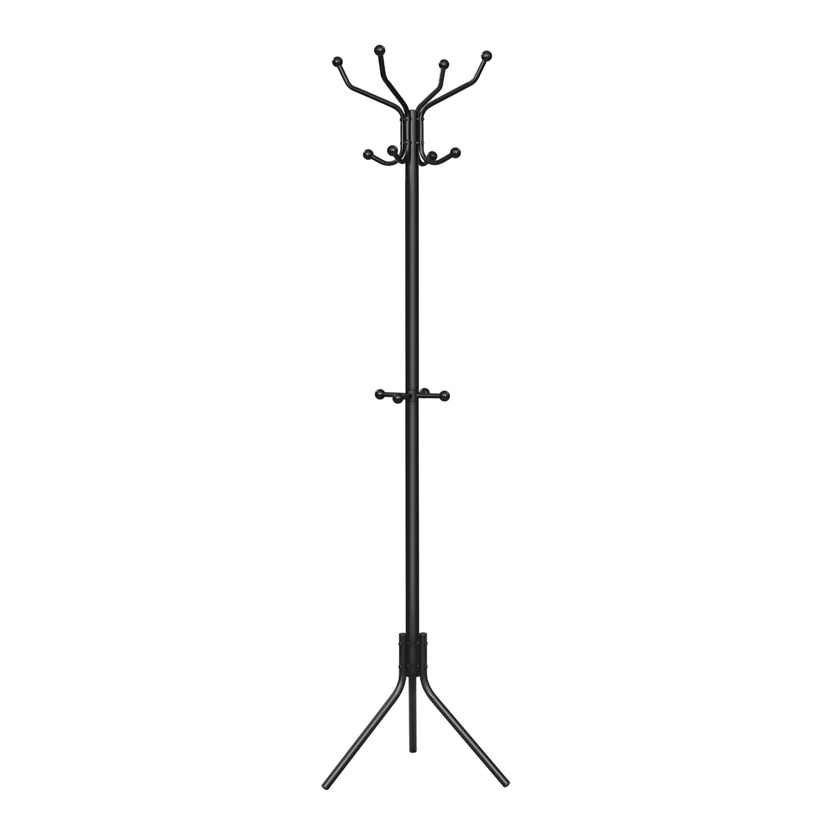 Staande kapstok – 12 haken – Metaal – 173 cm hoog