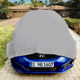 WOLTU Heavy-Duty Waterproof Tarpaulin UV/Weather-Resistant Cover with Metal Eyelets for Cars Pool Garden Wood Outdoor Rain Cover