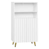 Witte badkamerkast – Vrijstaand – Open vakken en deuren – 50 x 93 x 31 cm