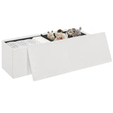 Opbergbank teddy – Opvouwbaar – 135 liter – 110 x 38 x 38 cm