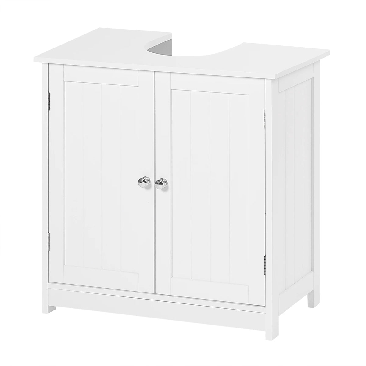 Wastafelonderkast – Wit – 2 deuren – 60 x 30 x 60 cm