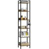 Ladderkast – Industrieel – 5 of 6 planken – 4 haken