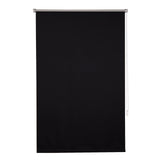 WOLTU Blackout Roller Blind Thermal Roller Blind No Drilling Required Side Pull Sun Protection Opaque Privacy for Windows Doors