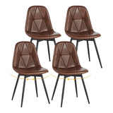 Draaibare eetkamerstoelen – Set van 4 – 360° draaibaar – Zithoogte 47 cm