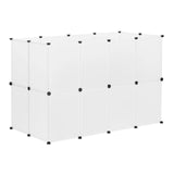 EUGAD DIY Pet Playpen Rabbit Accessories Indoor Guinea Pig House with Door Cage for Cat Hedgehog Hamster Exercise Modular Enclosure