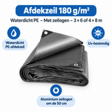 Belangrijkste voordelen en eigenschappen van afdekzeil 180 g/m²