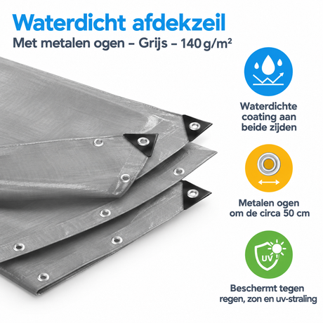 Belangrijkste voordelen en eigenschappen van afdekzeil waterdicht