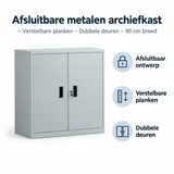 Belangrijkste voordelen en eigenschappen van afsluitbare metalen archiefkast