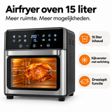 Belangrijkste voordelen en eigenschappen van airfryer oven 15 liter