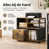 Praktische toepassing en keuzehulp voor archiefkast op wielen