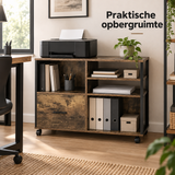 archiefkast op wielen in gebruik in een passende praktijksituatie